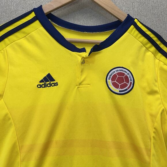 Adidas Columbia Home Jersey Football Futbol Soccer Jersey 2015/2016 Youth Medium - Picture 3 of 10